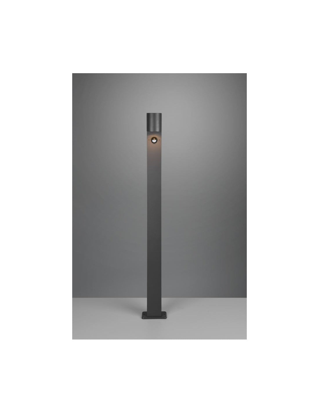 Palo Alto Garden 1xGU10 Roya Anthracite IP44 Détecteur de Mouvement Trio Éclairage