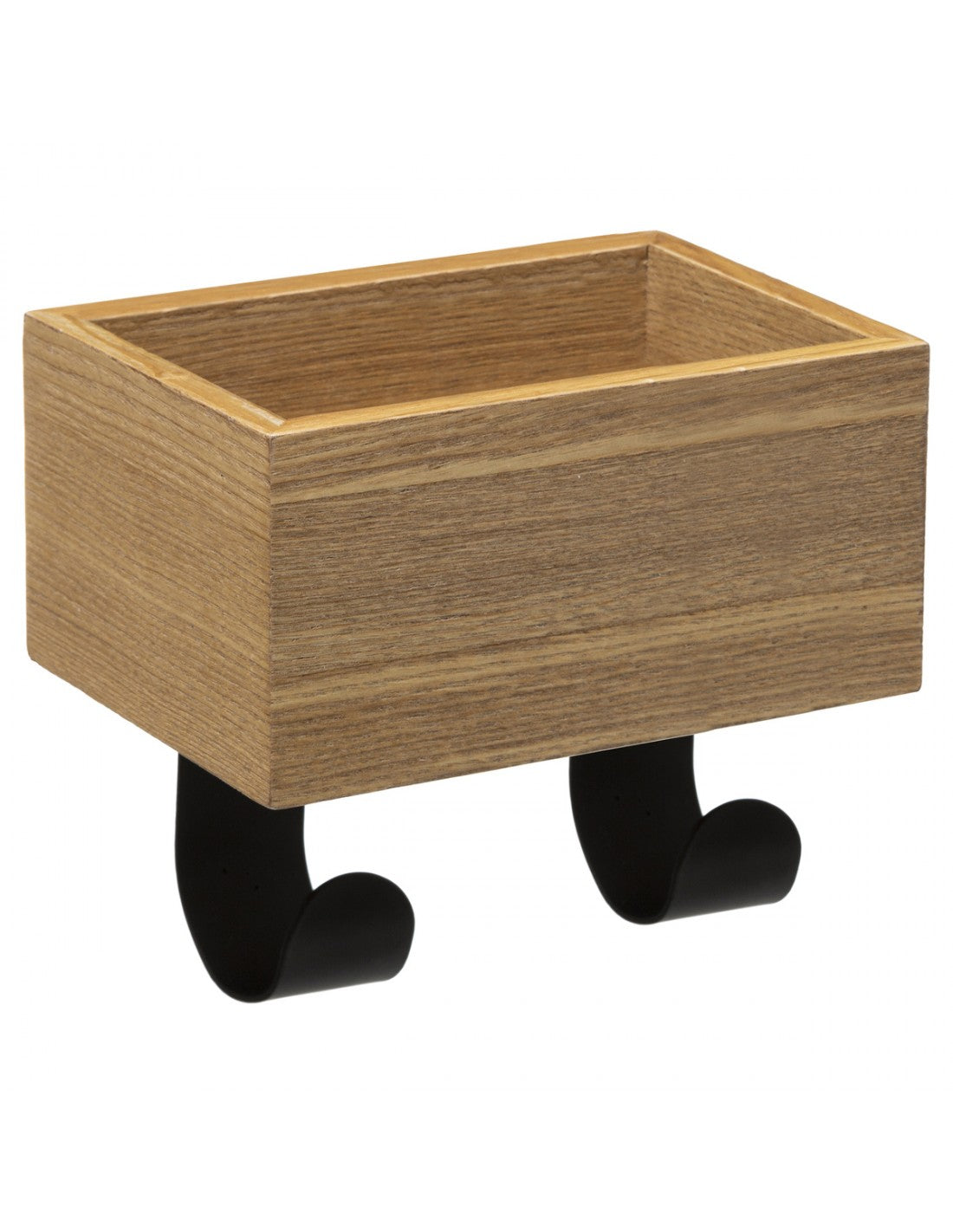 Étagère multifonctionnelle avec 2 patères pratiques