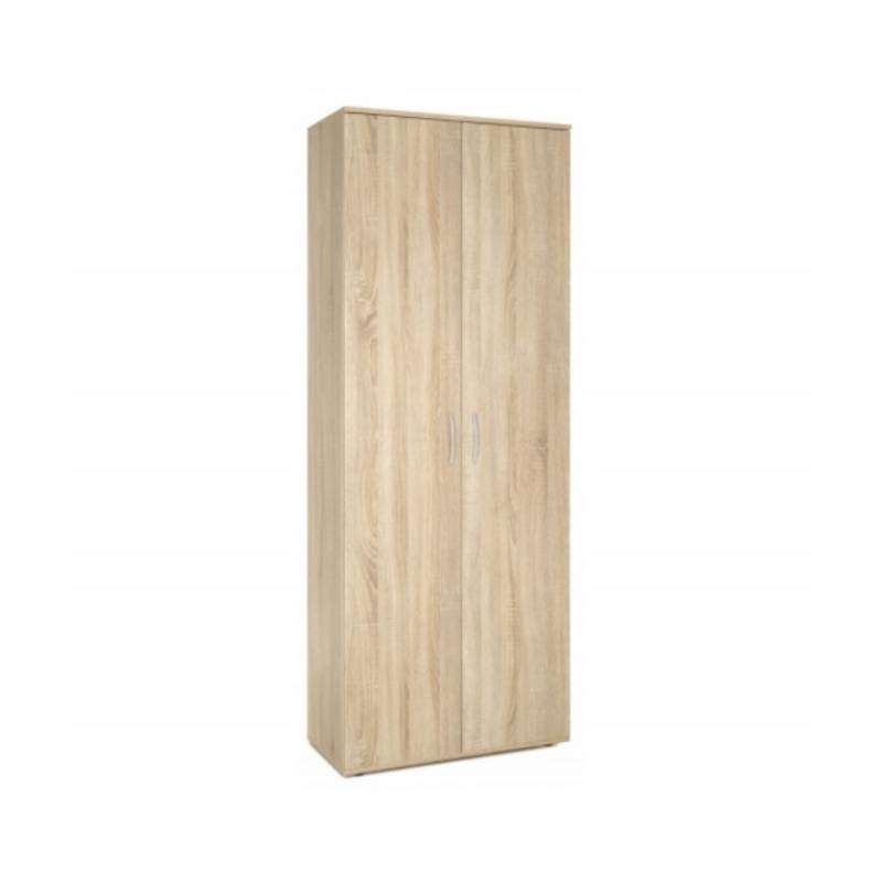 Armoire de chambre Sonoma avec étagères 70 x 34 x 187 h cm
