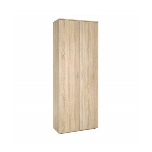 Armoire de chambre Sonoma avec étagères 70 x 34 x 187 h cm