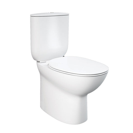 WC à fleur de mur monobloc sans rebord Morning