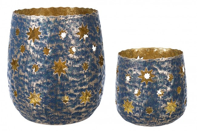 6x Set2 P.Kalix Bomb Bougie Étoile Bleue