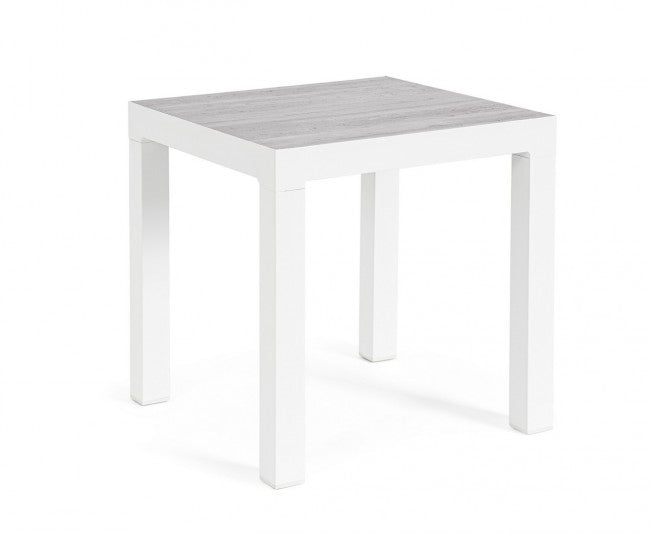 Table basse Kledi 50X50 blanc Jx11