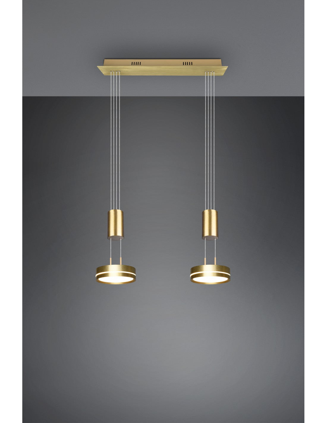Suspension Diffuseurs Disco Led Dimmer Franklin Laiton Trio Lighting