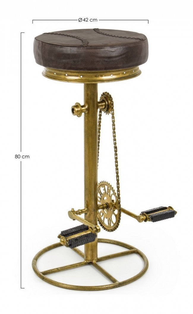 Tabouret de bar Cycle Or H80