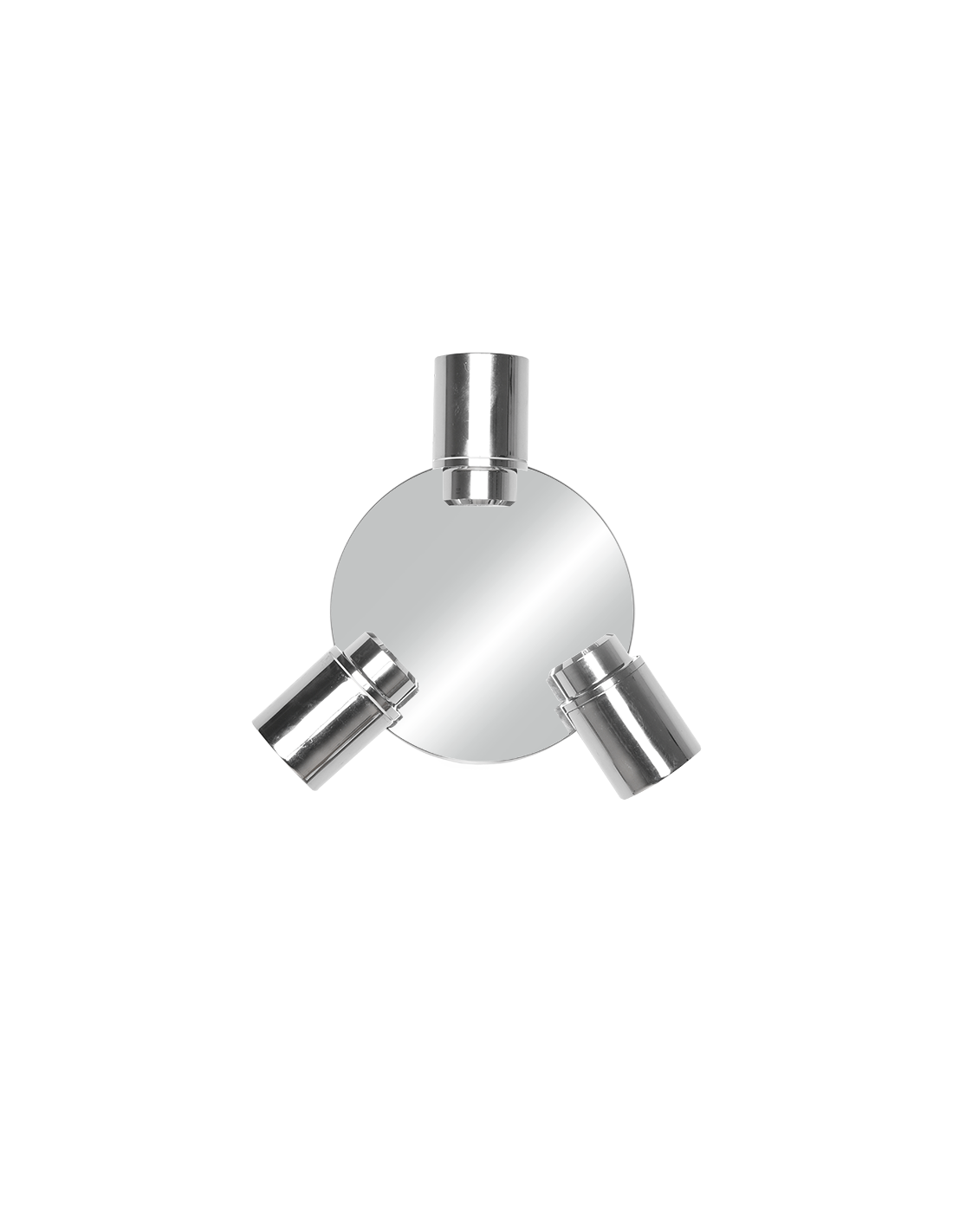 Spot 3 Spots Orientables Métal Chrome Angel Trio Lighting