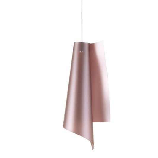 Suspension en métal rose en métal chromé Cm. 27x68h