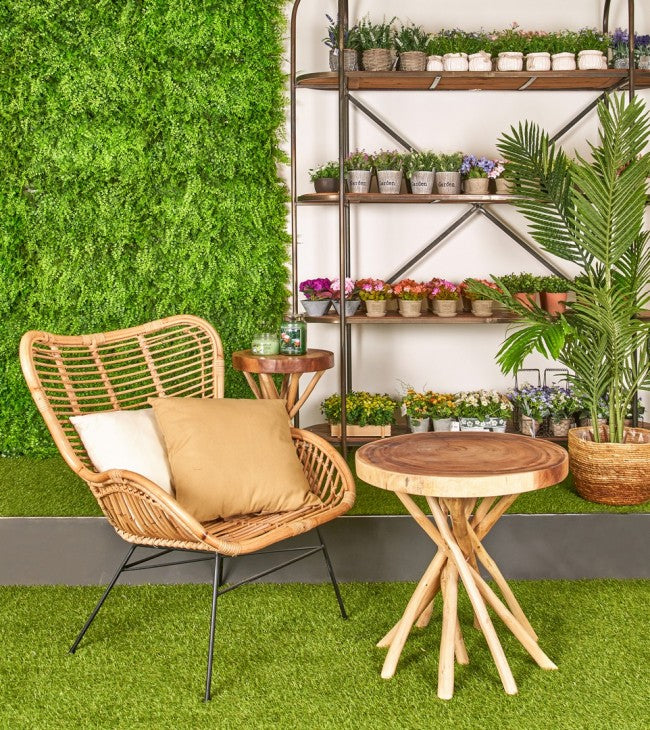 Table basse en bois cm. 56x56