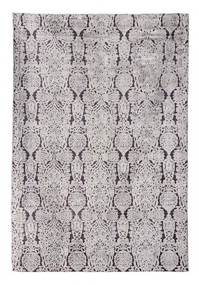Tapis Delhi gris 200 x 300 cm