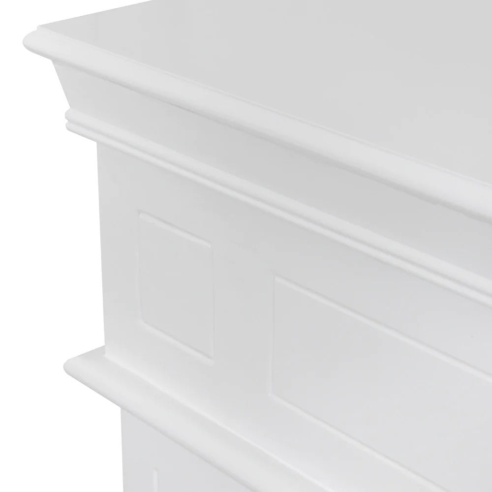 Cheminée au bioéthanol Cambridge biocheminée au sol en bois blanc 110x37xh.102 cm