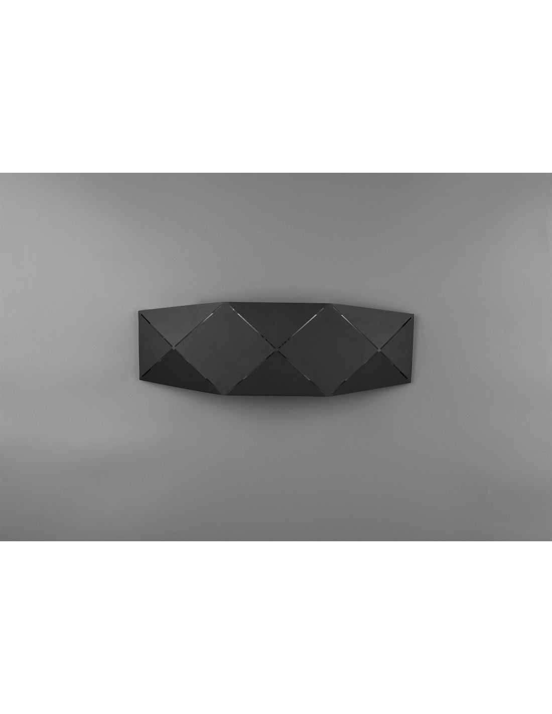 Applique LED rectangulaire Zandor Noir L40 cm Trio Lighting