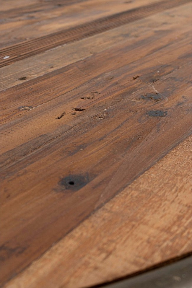 Présentoir industriel avec toit et roues D103X199h cm