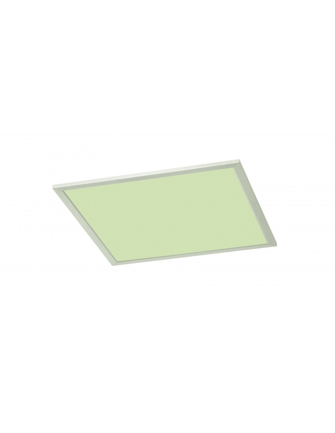 Plafonnier carré Griffin LED Dimmable Rgbw Nickel 39x39 cm Trio Lighting