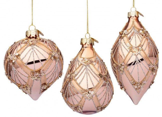 12x Pendentif Vt Lux Or Rose
