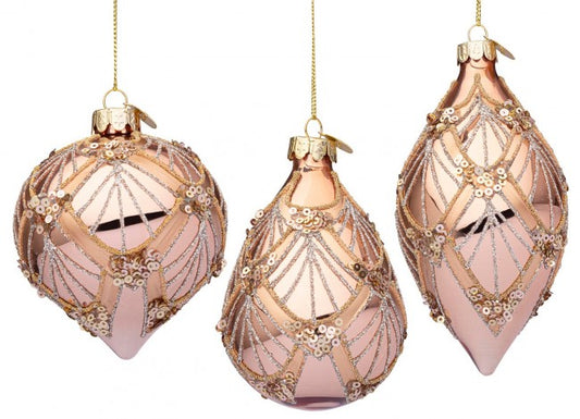 12x Pendentif Vt Lux Or Rose