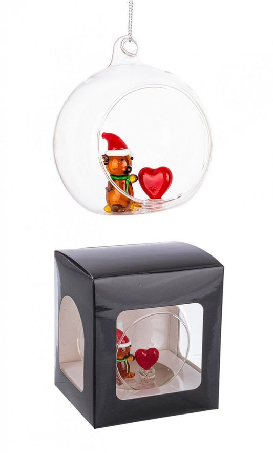 6x Teddy Boule Ouverte Vt Yule