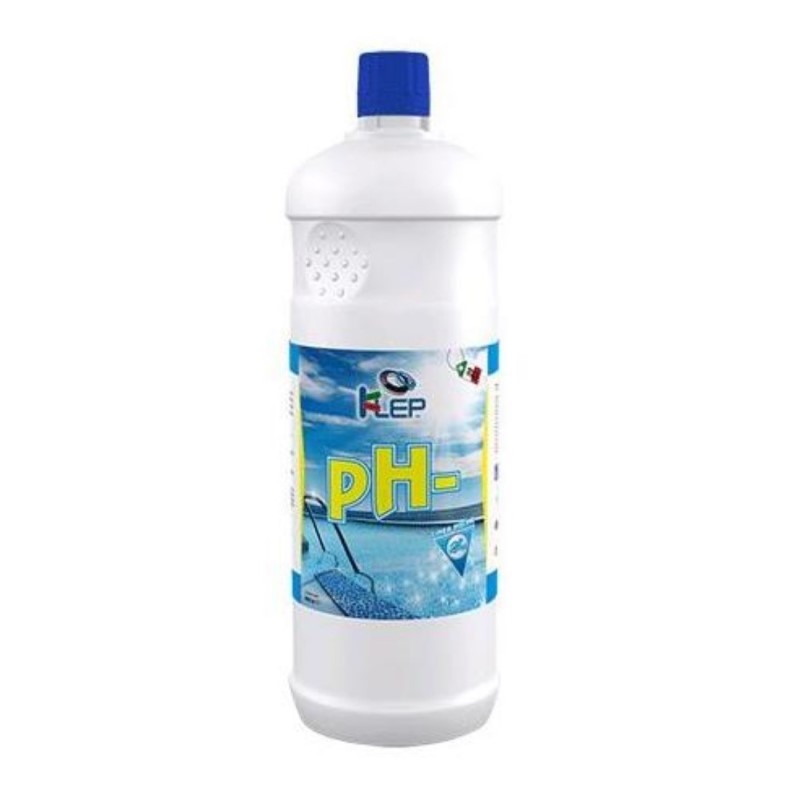 Correcteur de Ph pour piscine liquide, flacon 1 litre PH MENO