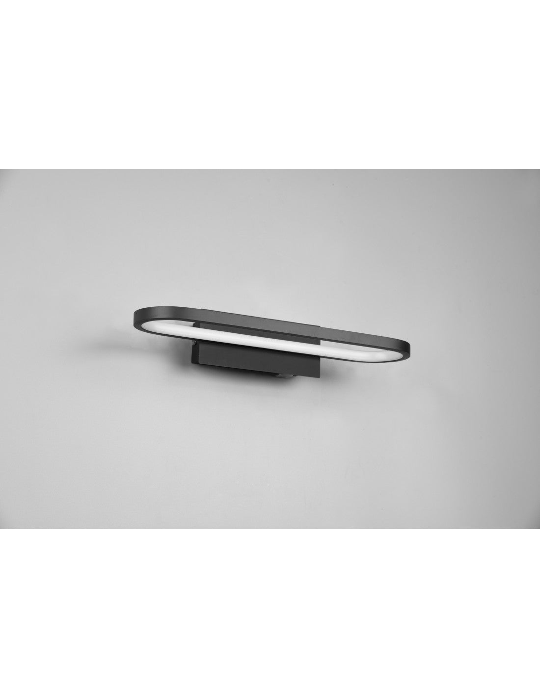 Applique Murale Salle de Bain LED Moderne Gianni Noir IP44 Trio Lighting