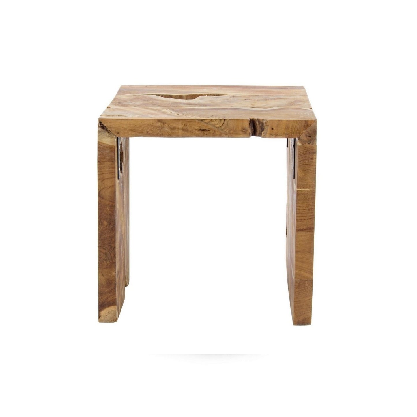Table basse en bois Rocio Cm. 45x45h