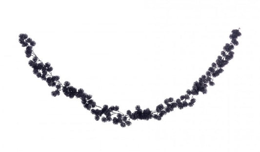 3x Boa Angélique Noir H200