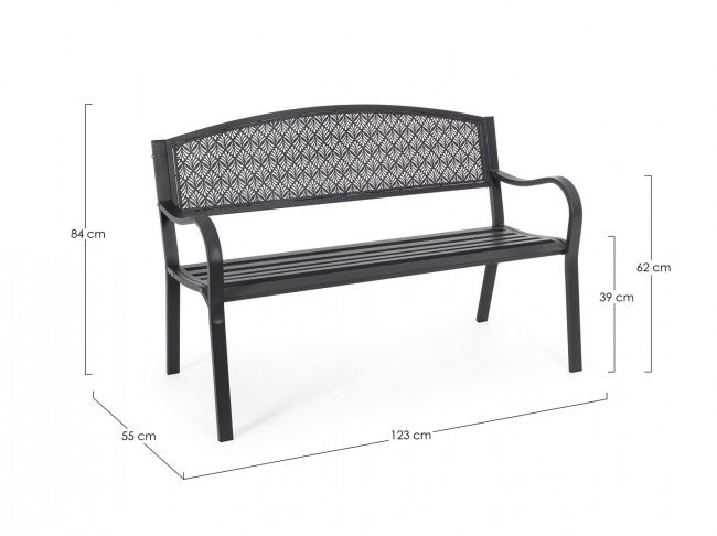 Banc Lizette Anthracite
