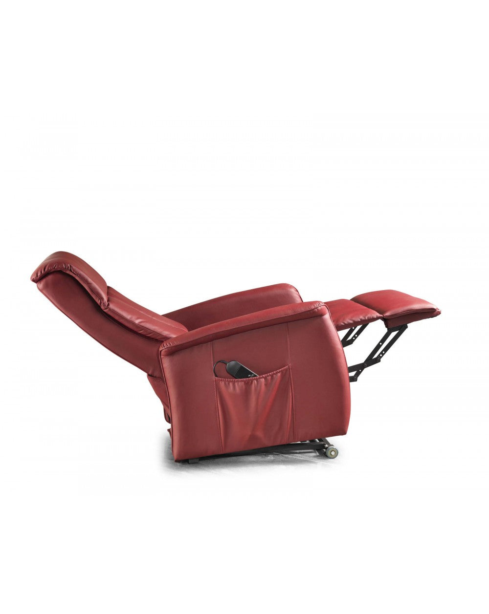 Fauteuil à 2 moteurs Rouge 75 cm x 82 cm H. 110 cm