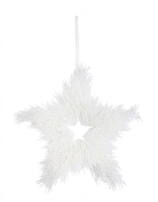 4x Pendentif Étoile Scintillante Traf Blanc S