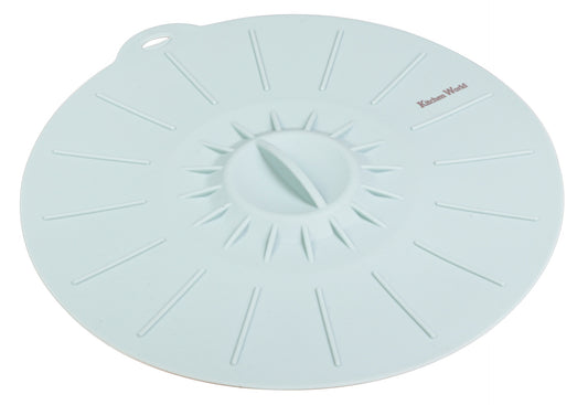 Couvercle Silicone Diamètre 20 Cm Bleu Clair