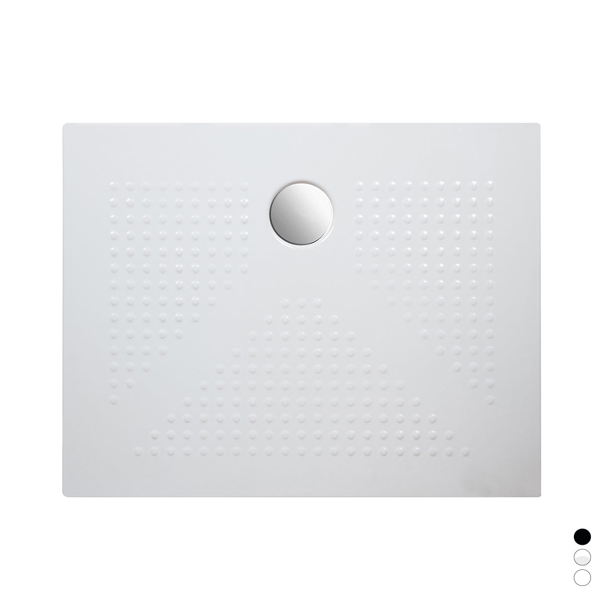 Receveur de douche rectangulaire H3 en céramique Dianhydro