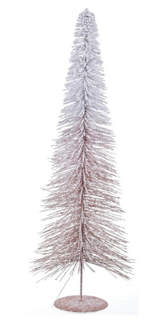 8x Cône Freezy Rose H80