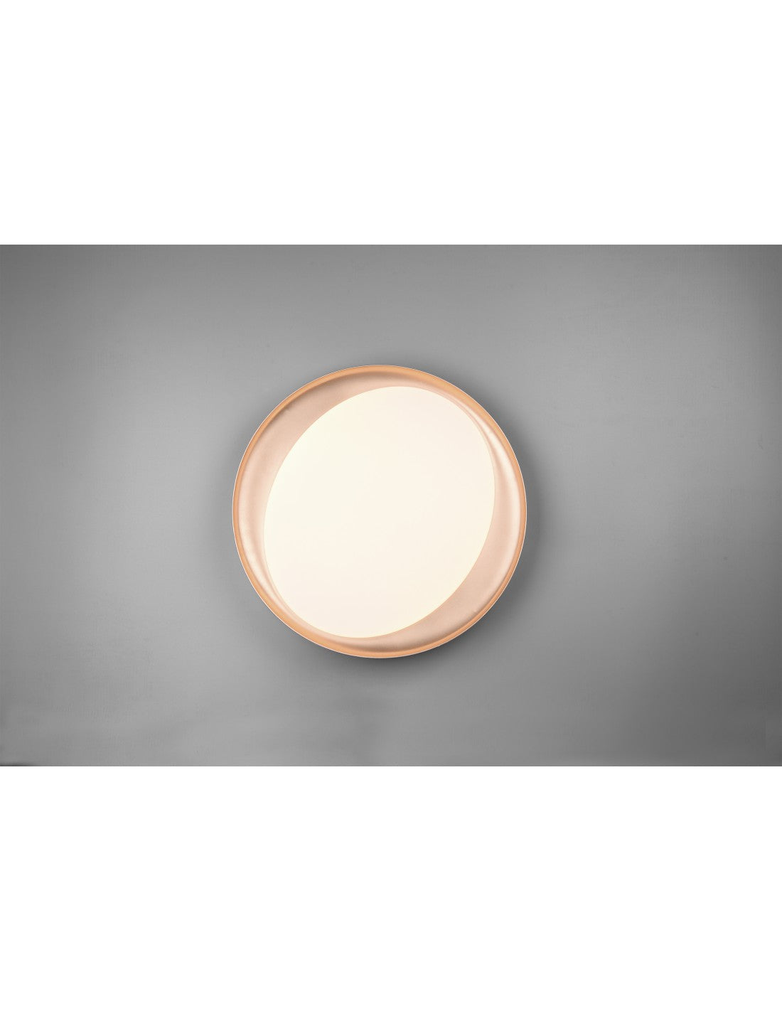 Plafonnier Zeta LED Dimmable Ø48 cm Noir Et Doré Trio Lighting
