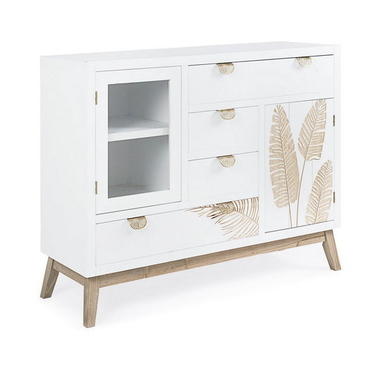 Buffet Folium 2 portes et 4 tiroirs 100x34x80h cm