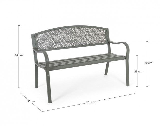 Banc Lizette Olive Foncé