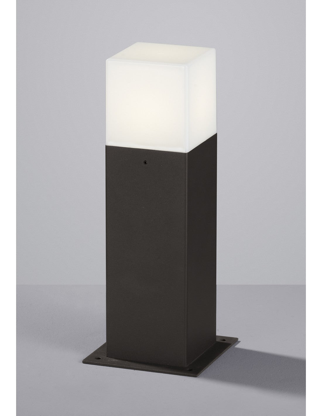 Lanterne de Jardin Carrée Hudson Anthracite Led E14 Trio Eclairage