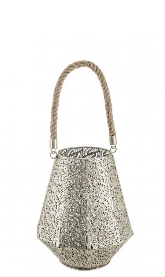 2x Lanterne argentée Thal S