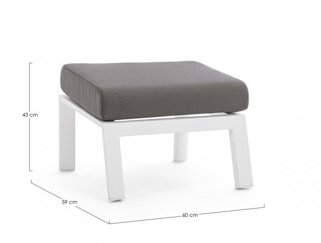 Pouf CC Kledi Blanc Jx11