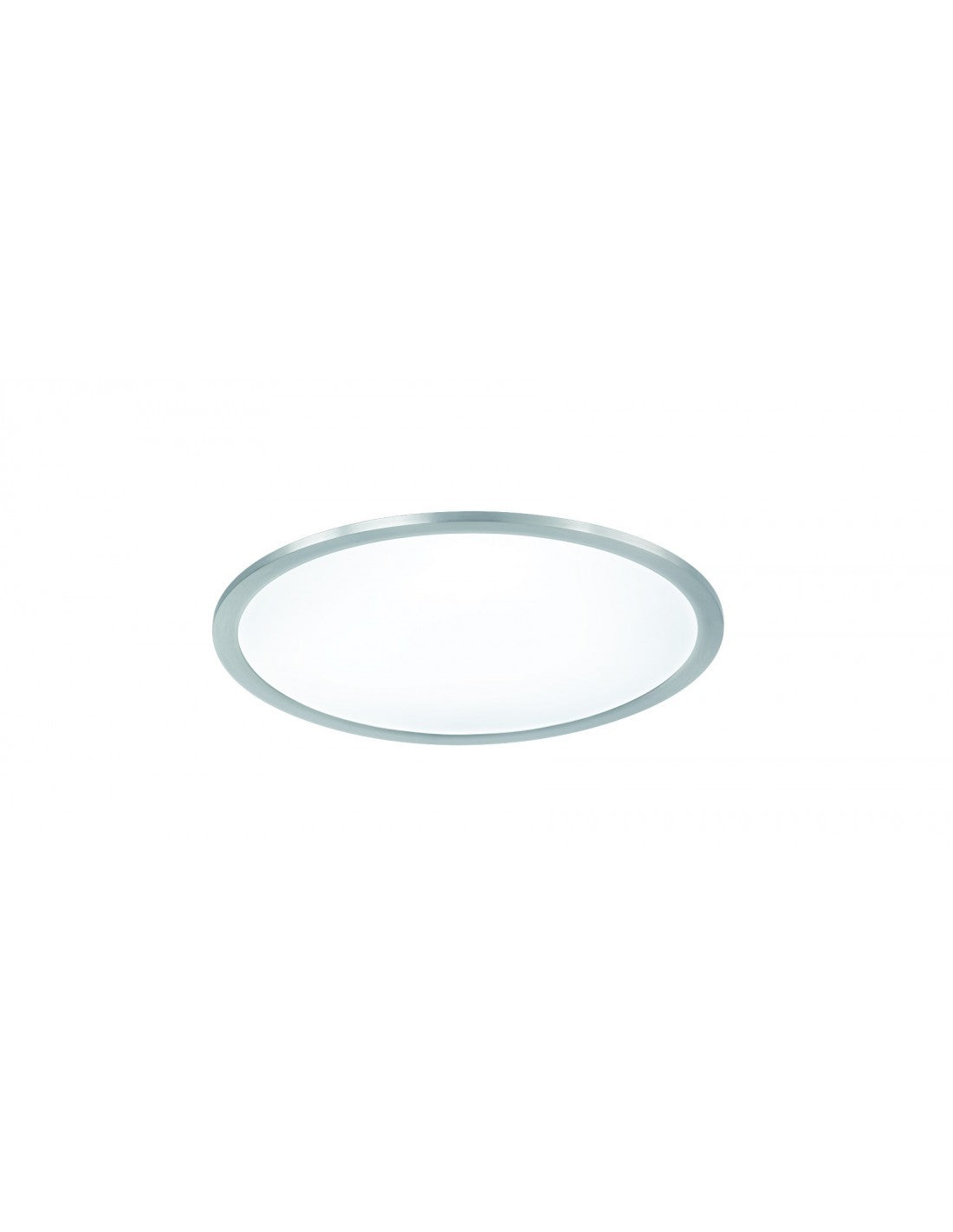 Plafonnier rond Griffin LED Dimmable Rgbw Nickel Ø40 cm Trio Lighting