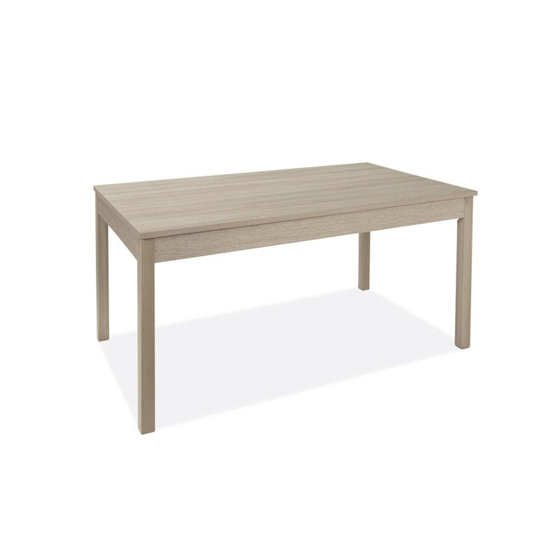 Table à manger extensible entièrement en bois mélaminé 90x160-200 cm Olmo
