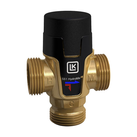 Vanne de dérivation thermostatique Lk 551