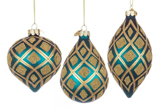 12x Pendentif Vt Glint Sarcelle