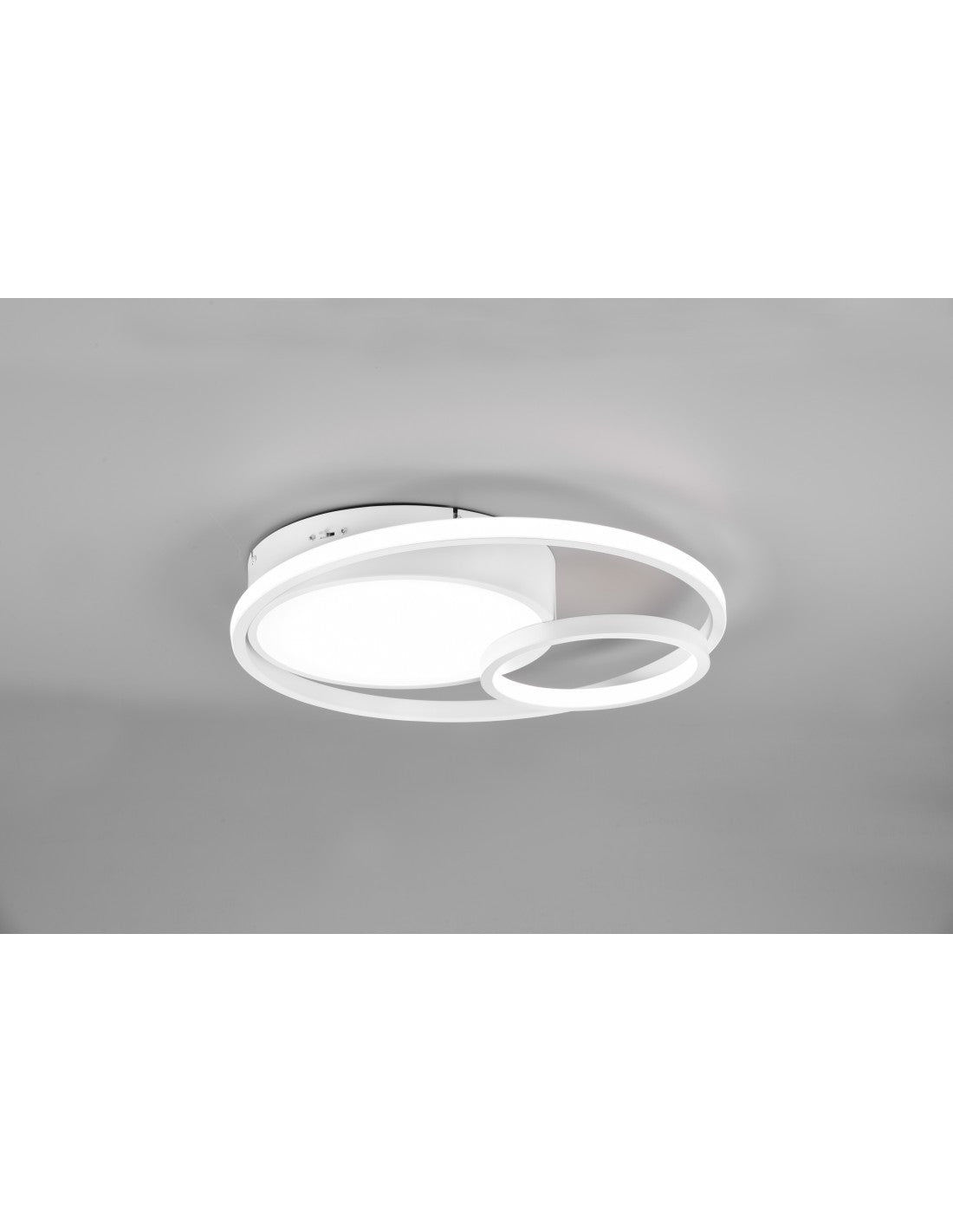 Plafonnier Moderne Vuelta Blanc 3 LED Variateur 28w Trio Lighting