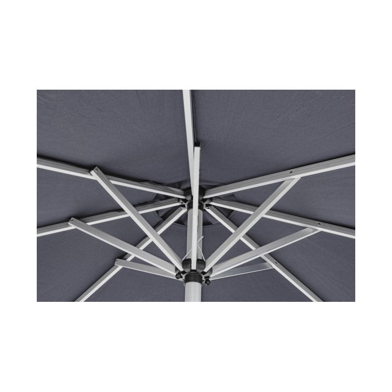 Parasol de jardin gris Vienna 2,5 m
