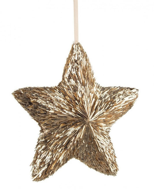 4x pendentif étoile dorée Essence