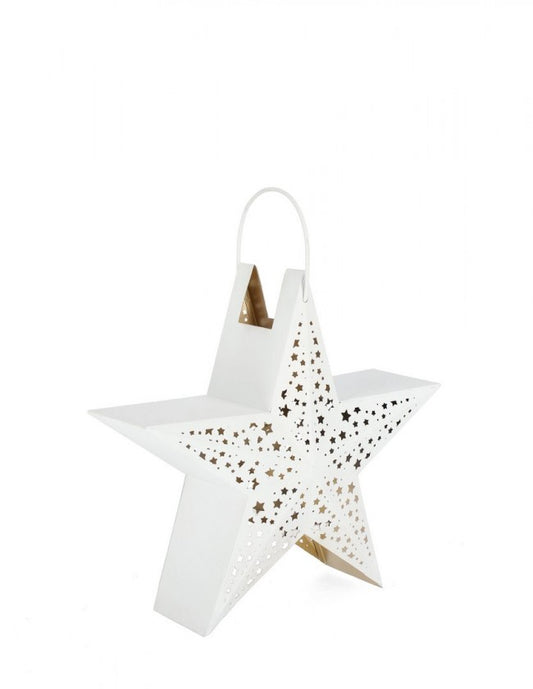 2x Lanterne Astrelle Blanc S