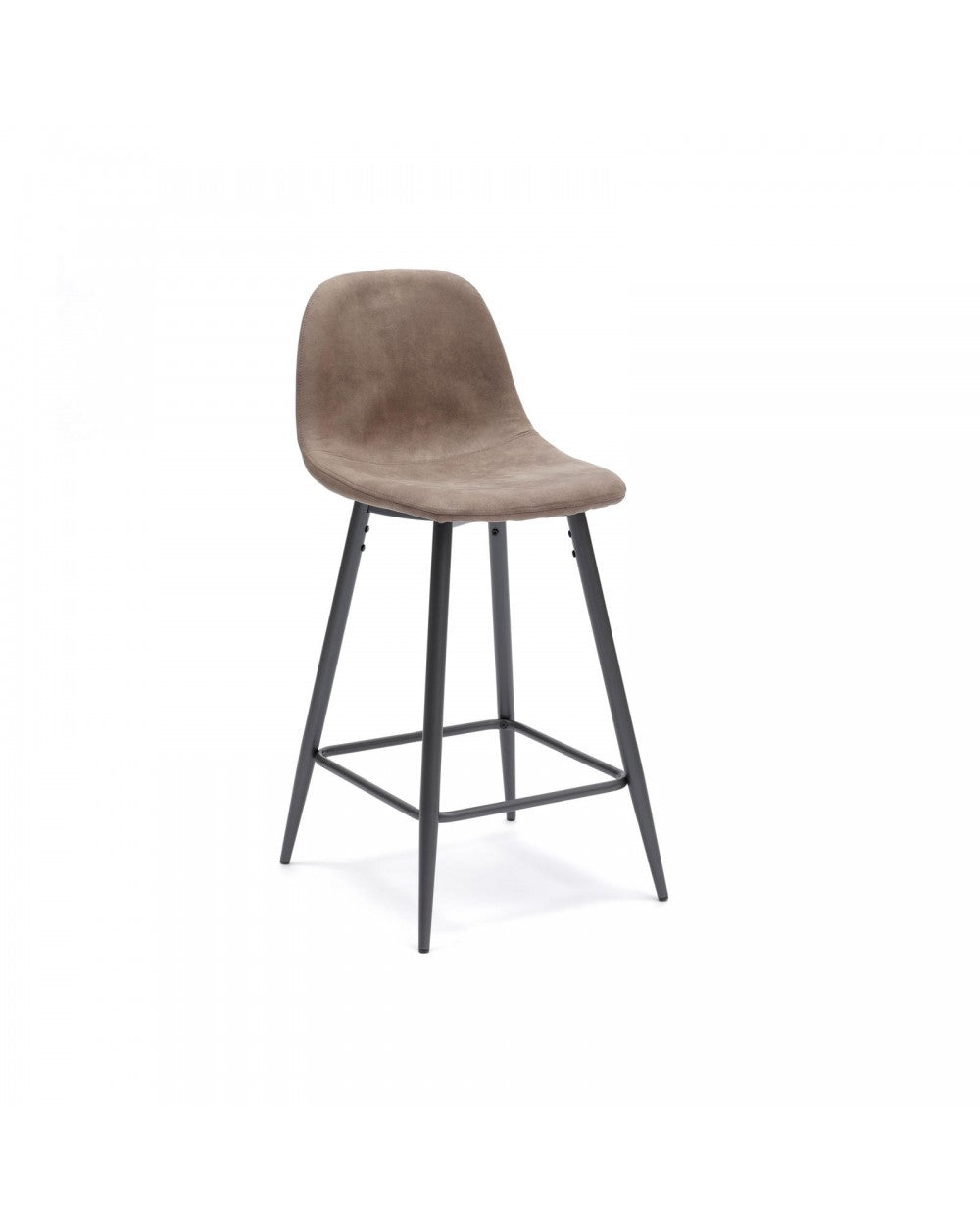 2x Tabouret en simili cuir - Brigitte