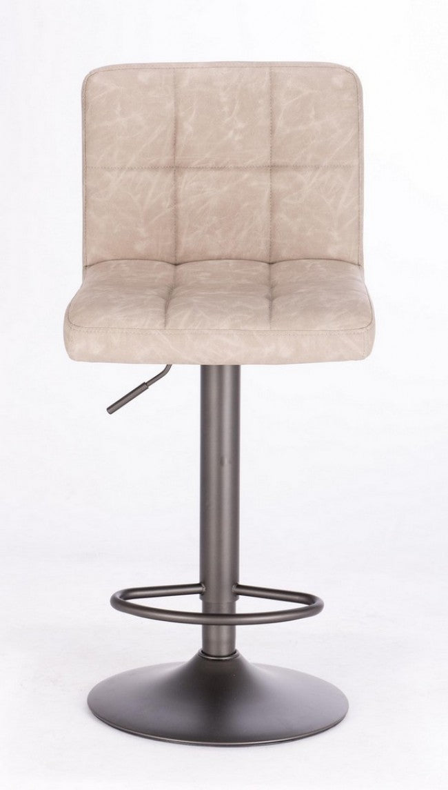 2x Tabouret de Bar Greyson Gris Clair Vint