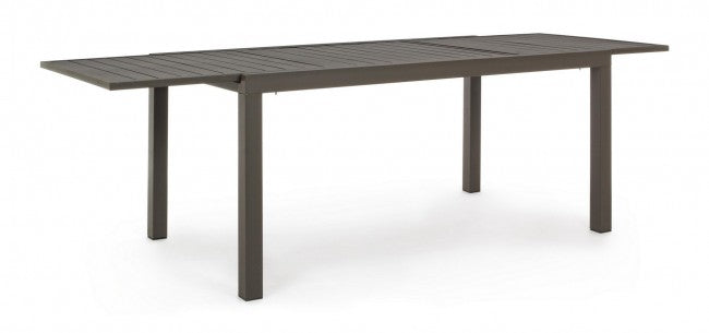Table d'extérieur extensible en aluminium Caffè HILDE YK14 160-240x90x h75 cm