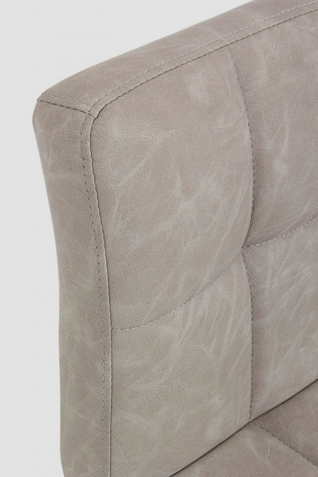 2x Tabouret de Bar Greyson Gris Clair Vint