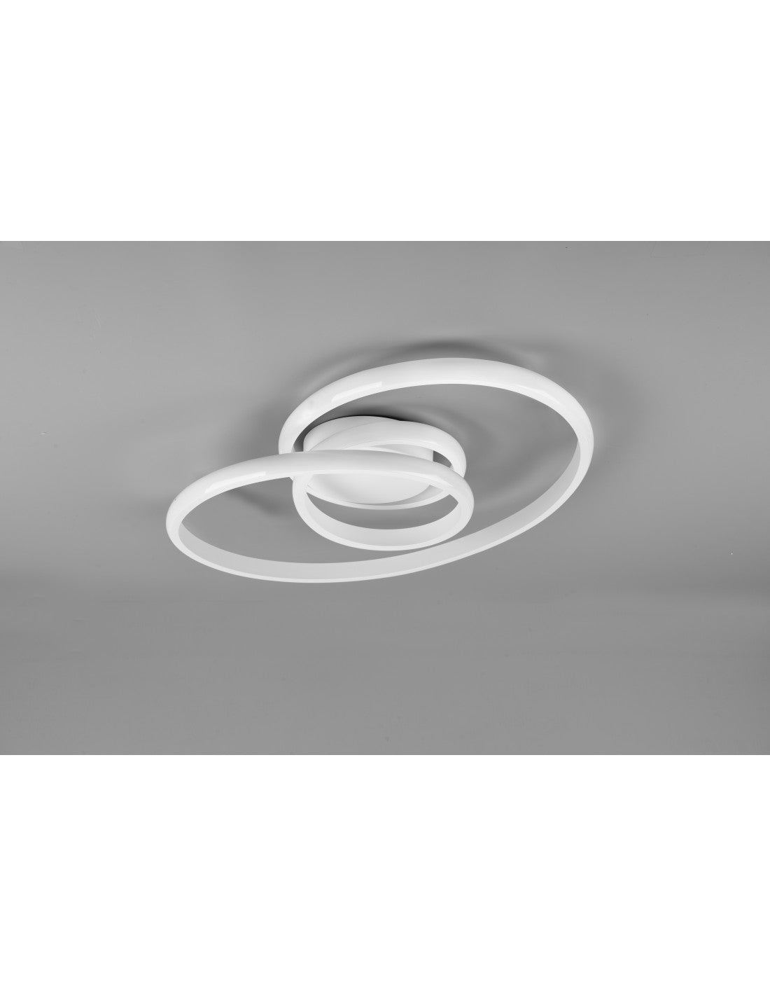 Plafonnier LED Sansa 18,5w Dimmable Blanc L53 cm Trio Lighting