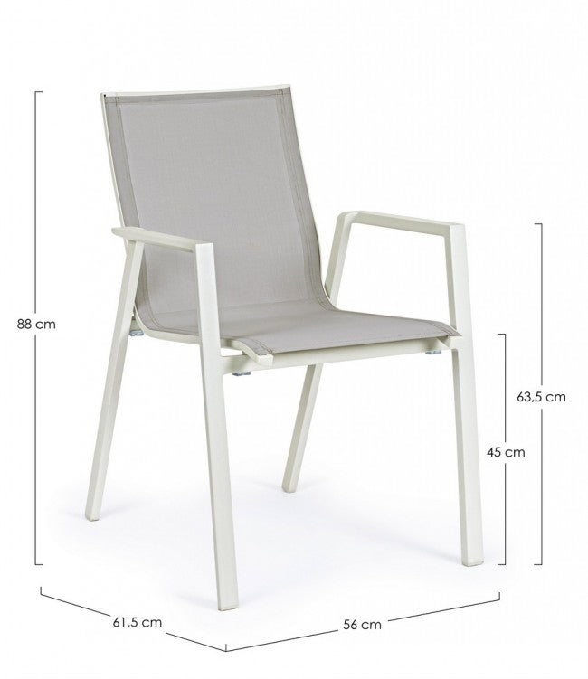 4x chaise lunaire C-Br Krion
